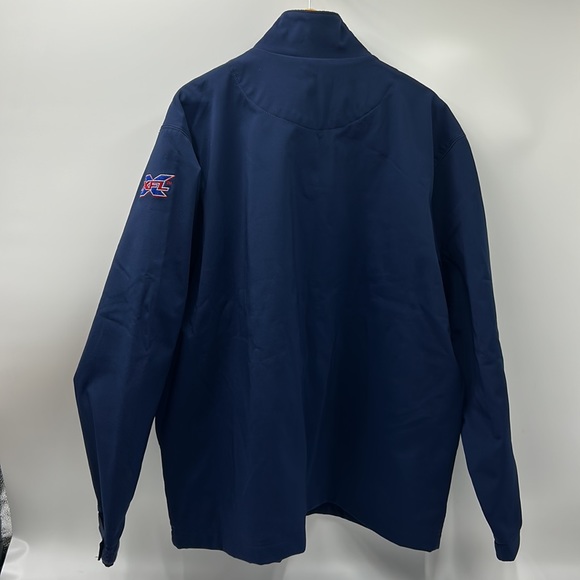 G-lll XFL SEATTLE SEA DRAGON MENS SIZE 3XL FULL ZIP JACKET NAVY BLUE - Picture 6 of 11